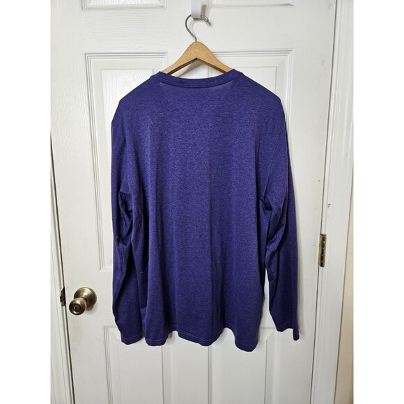 Nike LSU Tigers Football National Champions 2019 Long Sleeve Shirt Purple xl - Picture 5 of 5